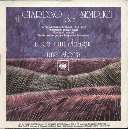 Tu Ca Nun Chiagne / Una Storia