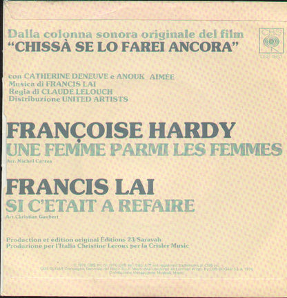 Une Femme Parmi Les Femmes / Si C'etait A Refaire