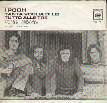 Tanta Voglia Di Lei / Tutto Alle Tre