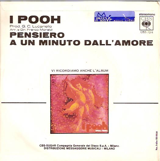 Pensiero / A Un Minuto Dall'amore