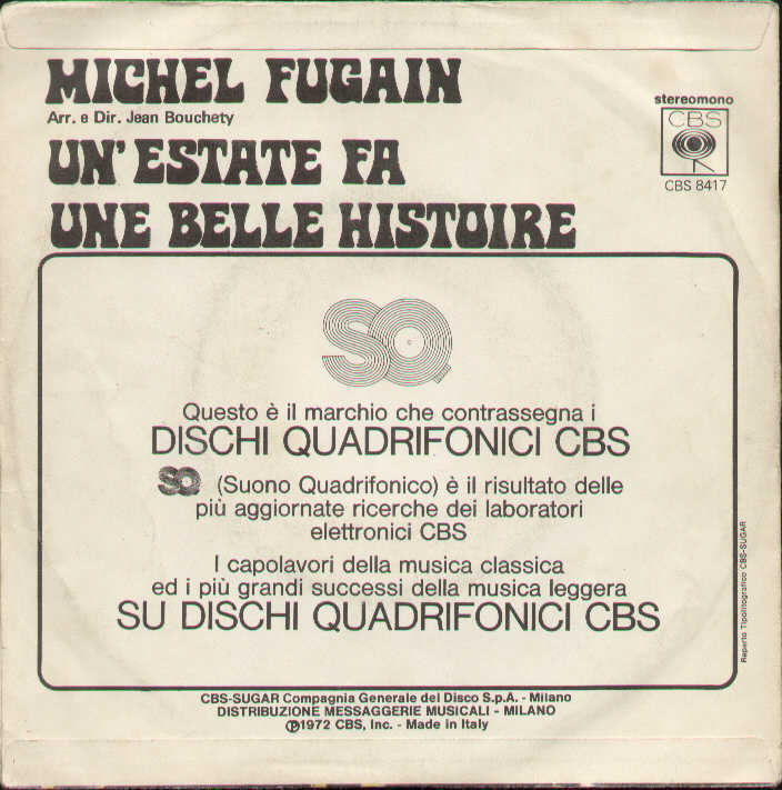 Une Belle Histoire / Un'estate Fa