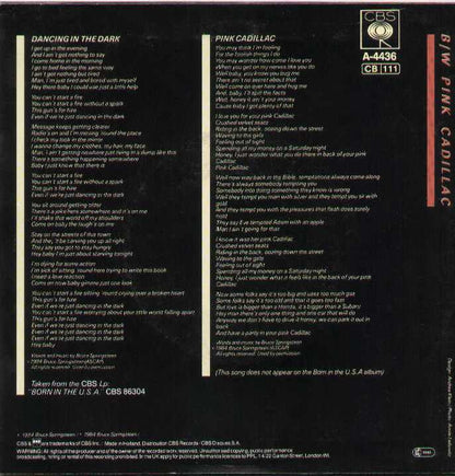 Dancing In The Dark / Pink Cadillac