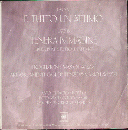 È Tutto Un Attimo / Tenera Immagine