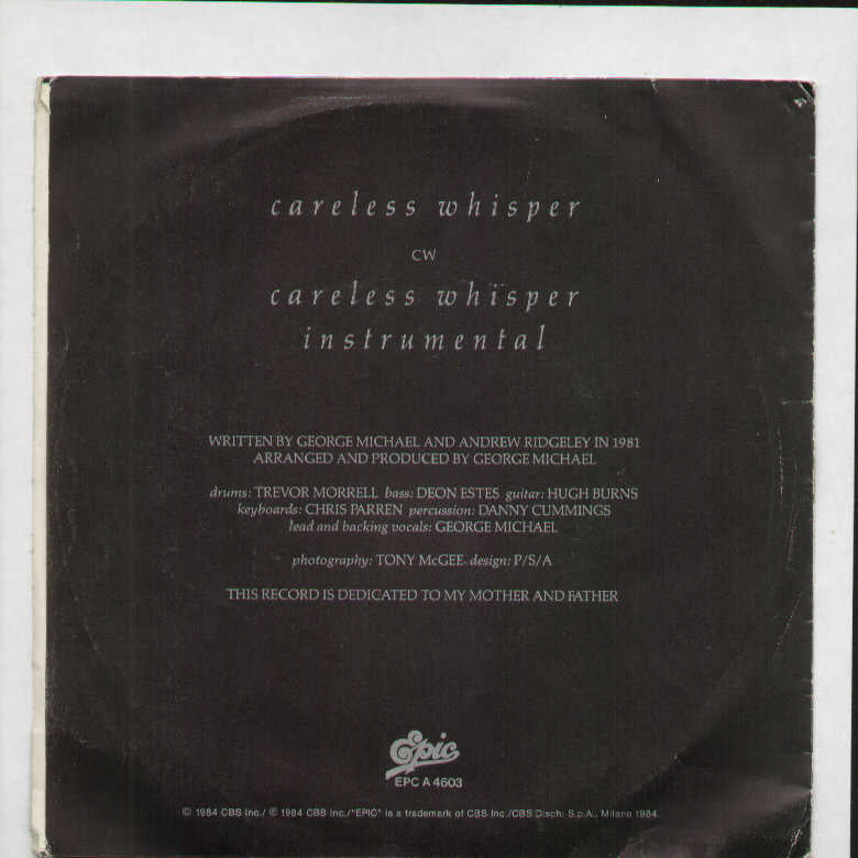 Careless Whisper