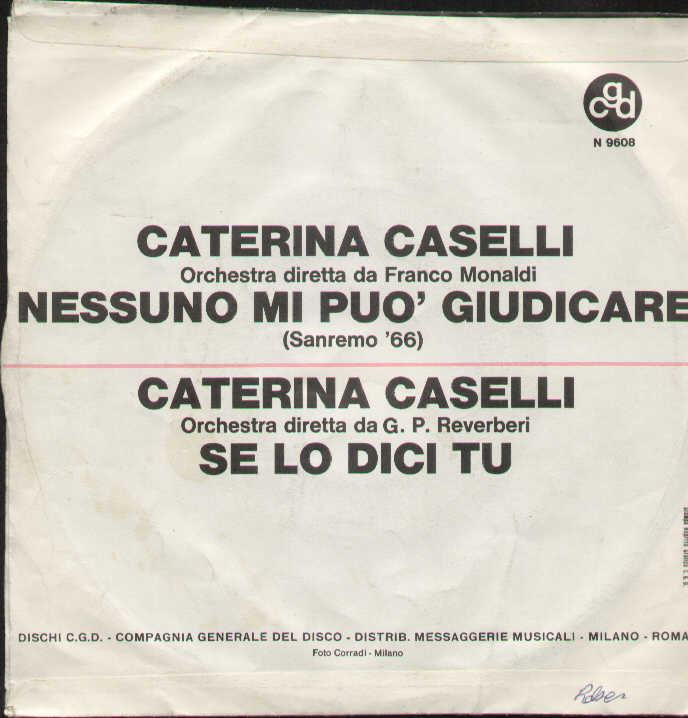 Nessuno Mi Può Giudicare / Se Lo Dici Tu