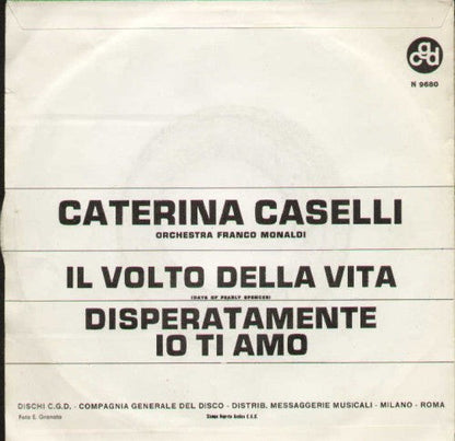 Il Volto Della Vita / Disperatamente Io Ti Amo