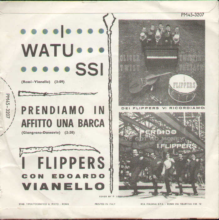 I Watussi / Prendiamo In Affitto Una Barca