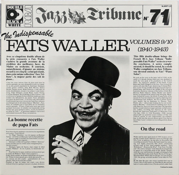 The Indispensable Fats Waller  Volumes 9/10 1940 1943