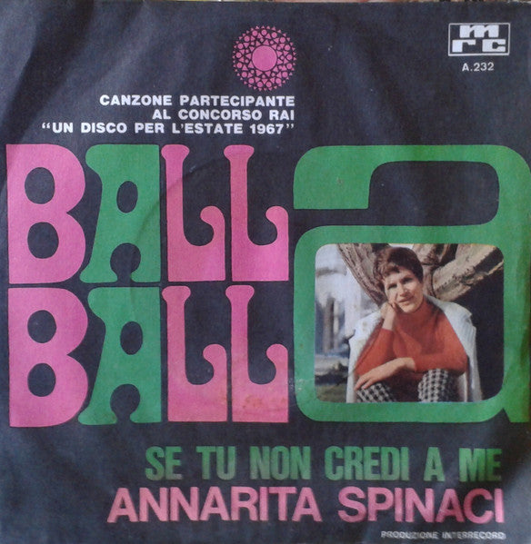 Balla Balla / Se Tu Non Credi A Me