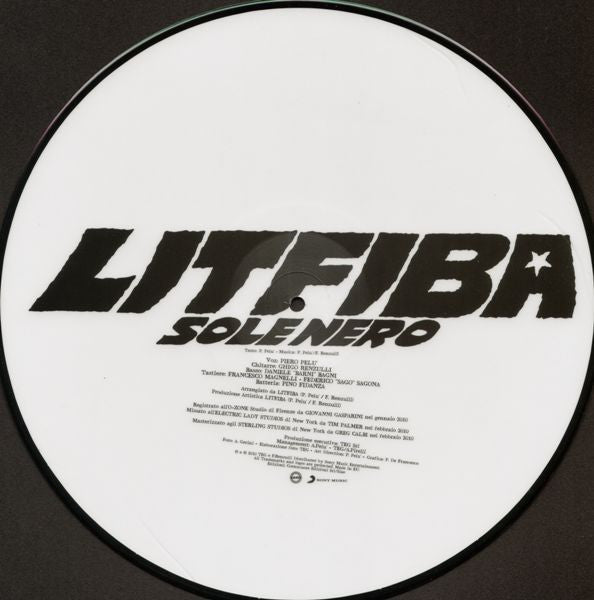 Sole Nero Limited Edition Picture Disc