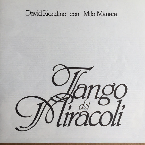 Tango Dei Miracoli