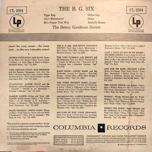 The B.G. Six