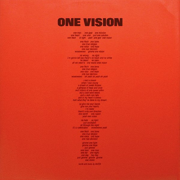One Vision Extended Vision / 	Blurred Vision