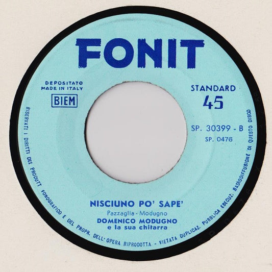 Io / Nisciuno Po' Sape'