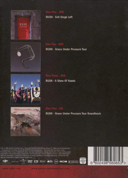 Replay X3  Boxset 3DVD Live + 1 CD