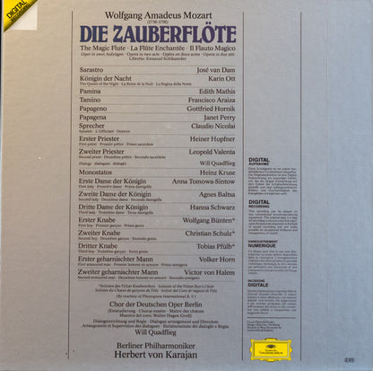 Die Zauberflote  The Magic Flute Il Flauto Magico Boxset
