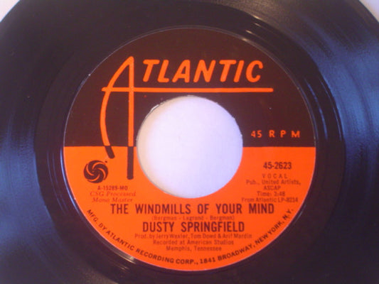 The Windmills Of Your Mind  / 	I Don't Want To Hear It Anymore