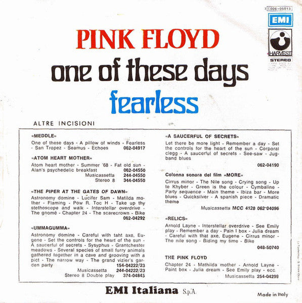 One Of These Days / Fearless