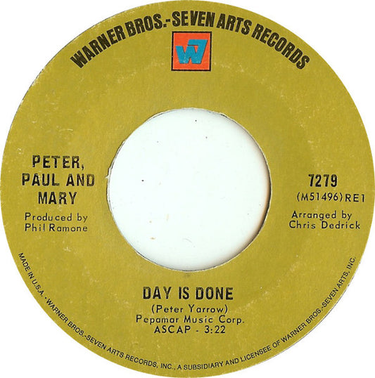 Day Is Done / Make Believe Town