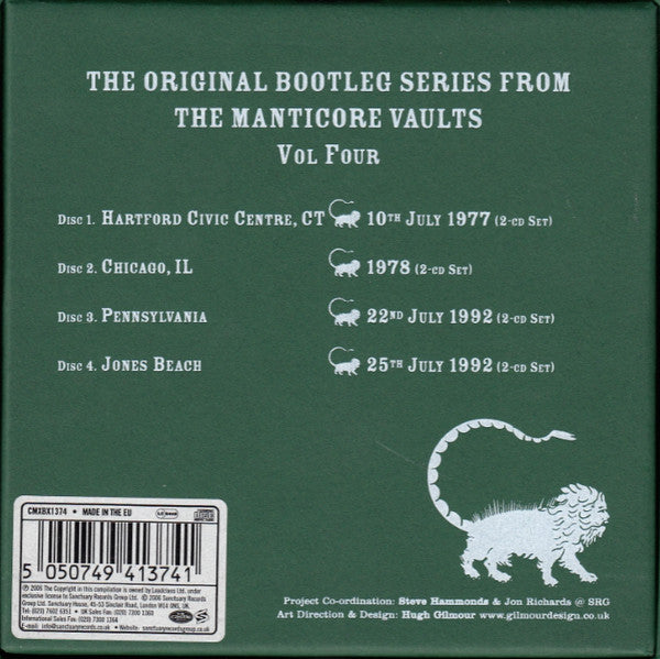 The Original Bootleg Series From The Manticore Vaults Vol. Four
