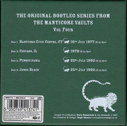 The Original Bootleg Series From The Manticore Vaults Vol. Four
