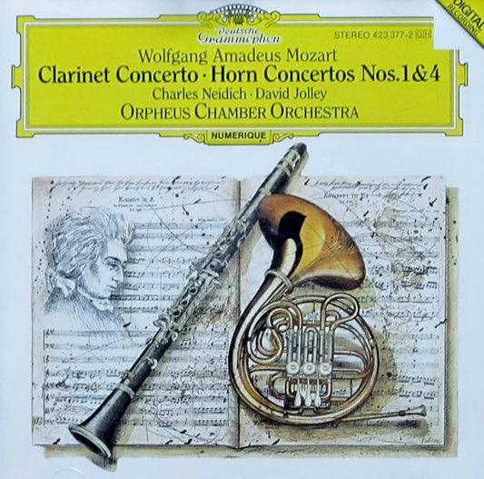 Clarinet Concerto - Horn Concertos Nos. 1 & 4