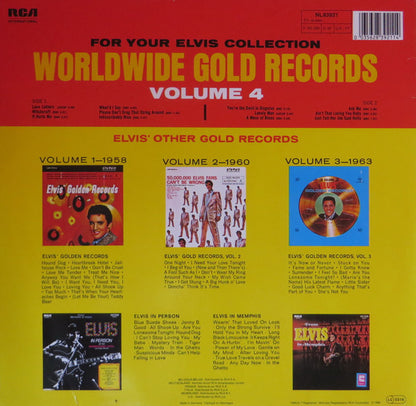 Elvis Gold Records Volume 4