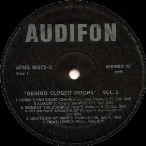 Behind Closed Doors 3 Unreleased Studio And Live ...