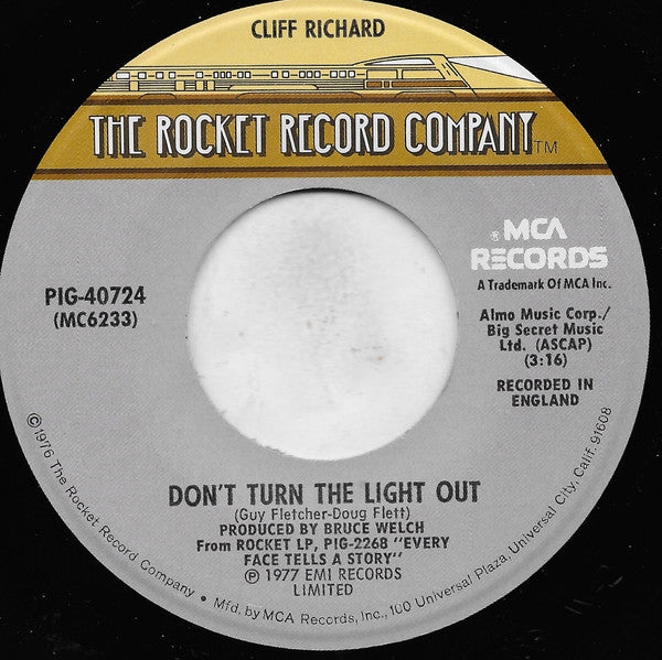 Don't Turn The Light Out / Nothing Left For Me To Say