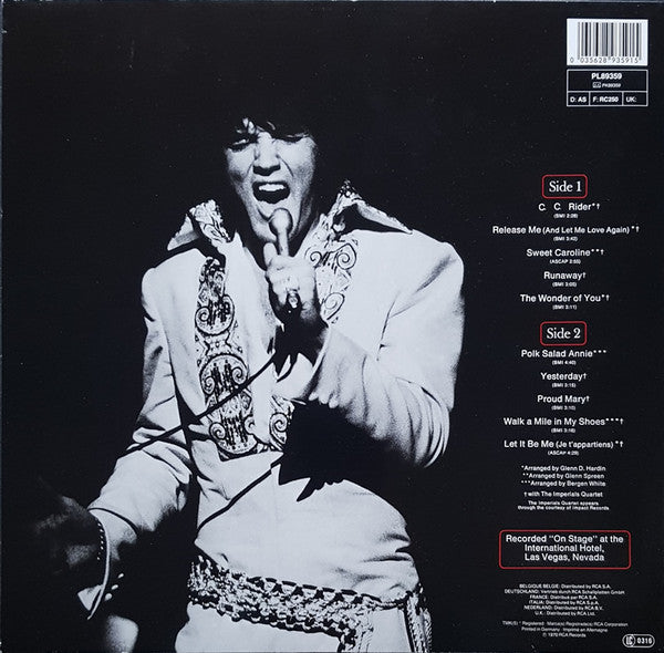 On Stage February 1970