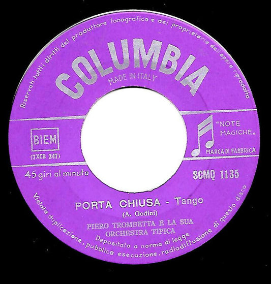 Porta Chiusa / Tango Del Cuore