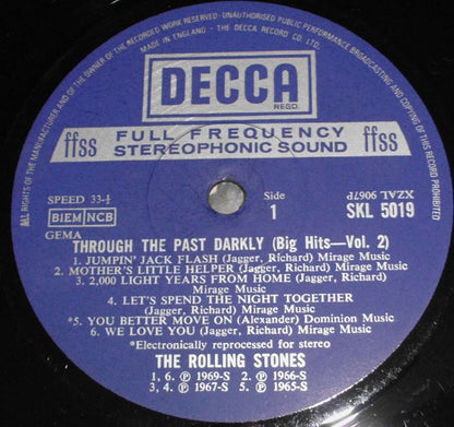 Through The Past Darkly  Big Hits Vol.2