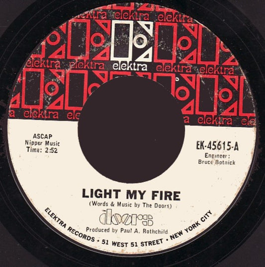 Light My Fire / 	The Crystal Ship