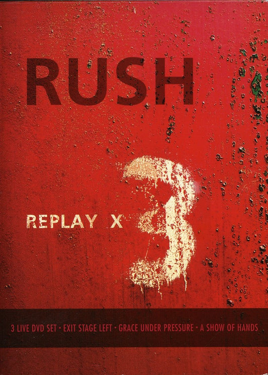 Replay X3  Boxset 3DVD Live + 1 CD