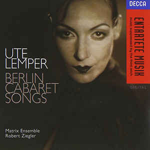 Berlin Cabaret Songs