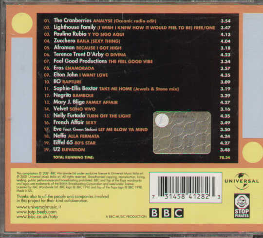 Top Of The Pops 2001 Vol.2