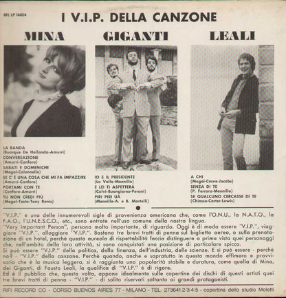 I Vip Della Canzone