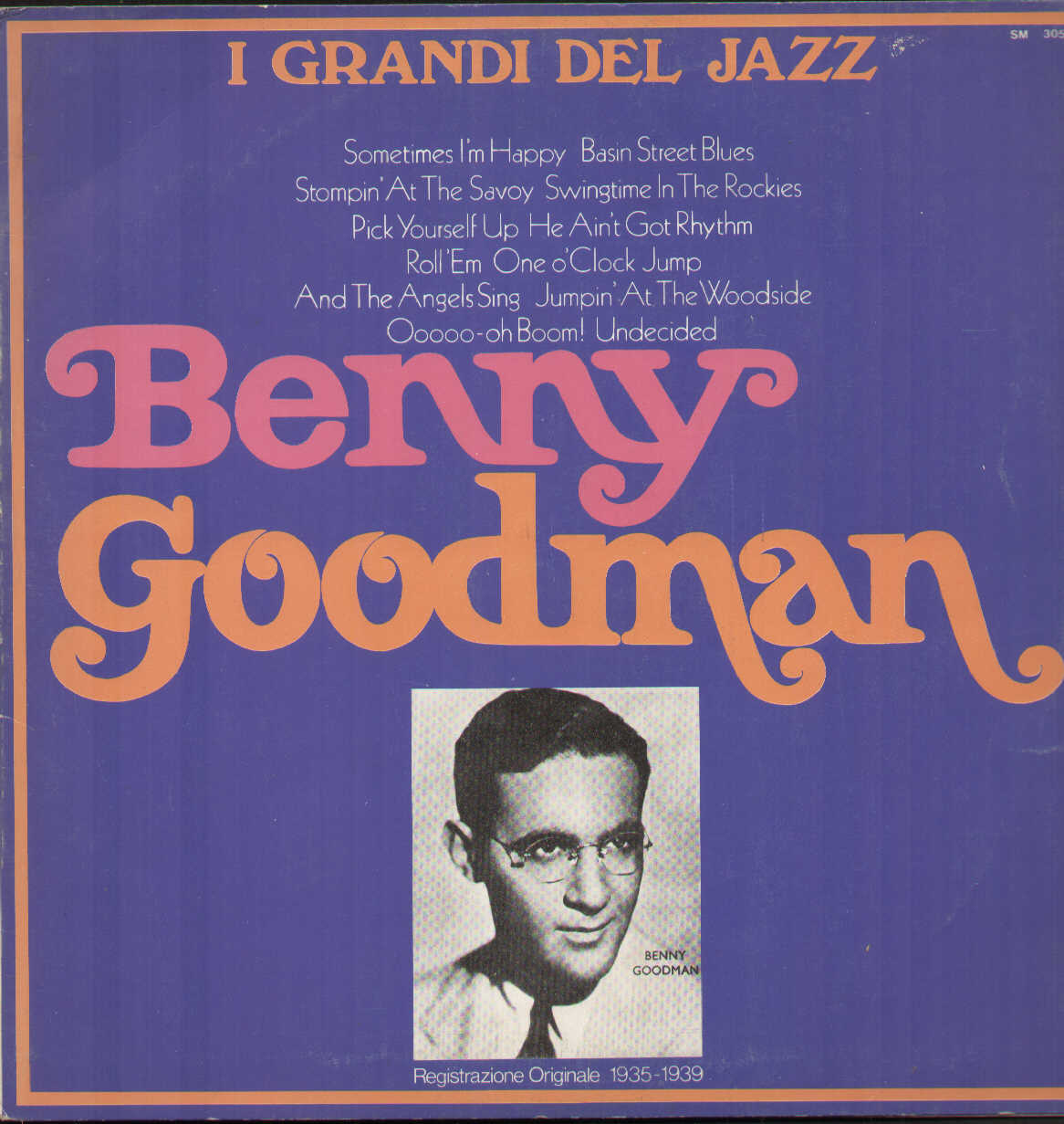 Swingtime With Benny Goodman I Grandi Del Jazz