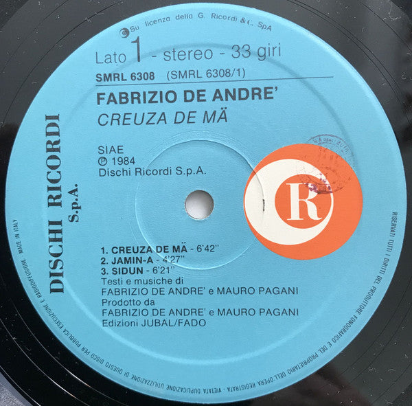 Creuza De Ma