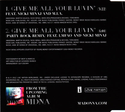 Give Me All Your Luvin