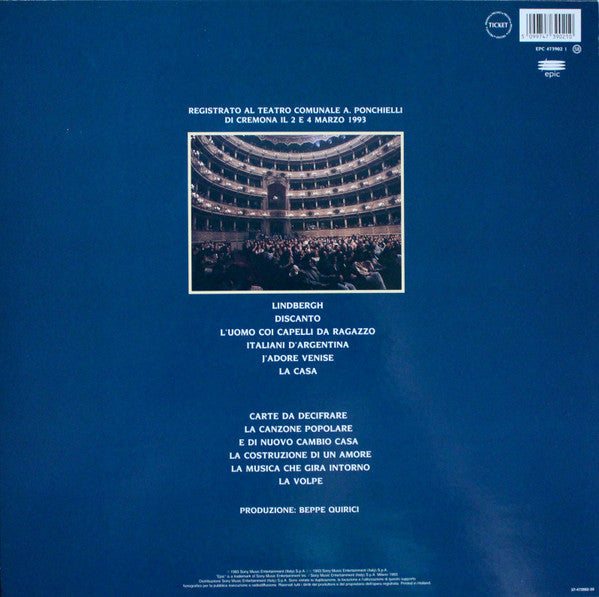 Dal Vivo Volume 2 Carte Da Decifrare