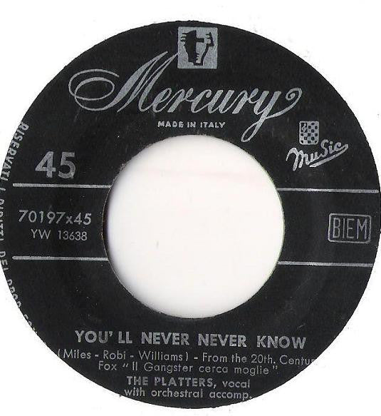 You'll Never Never Know / It Isn't Right