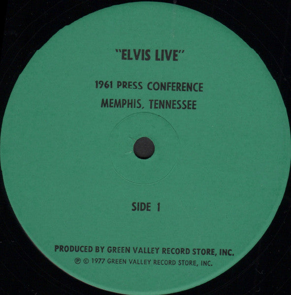 1961 Press Conference Memphis, Tennessee