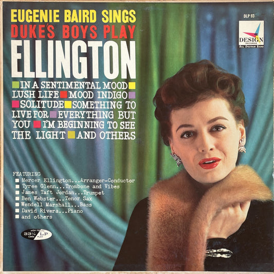 Eugenie Baird Sings Duke's Boys Play Ellington