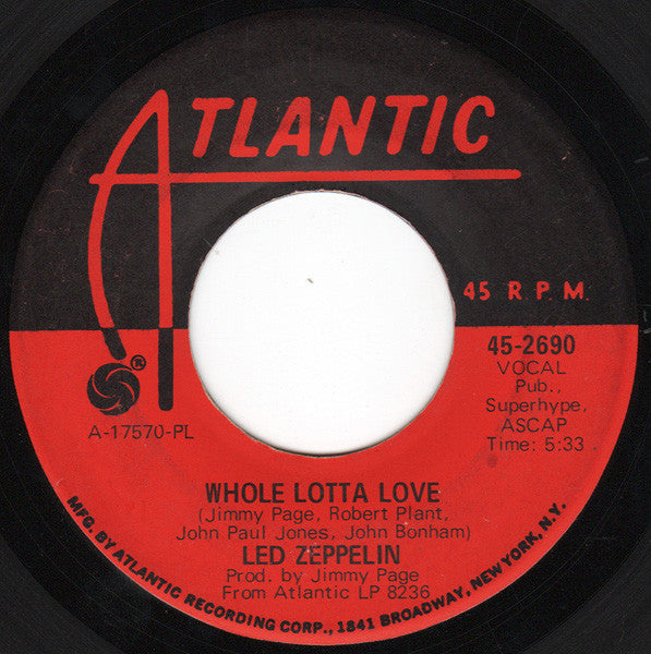 Whole Lotta Love / Living Loving Maid