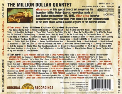 The Million Dollar Quartet 50th Anniversary Special Edition
