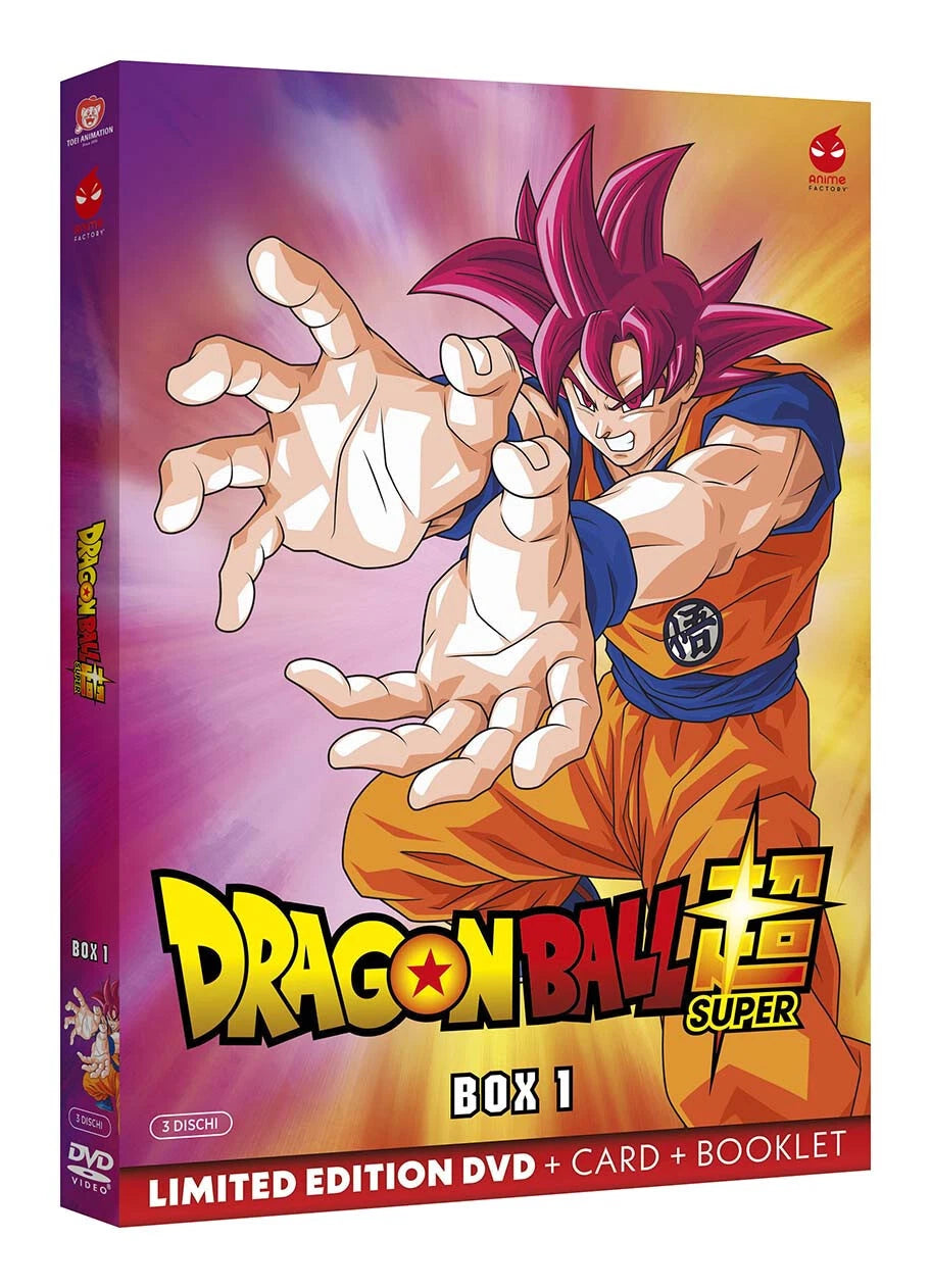 Dragon Ball Super Box 1 Limited Edition 3DVD + Card + Booklet