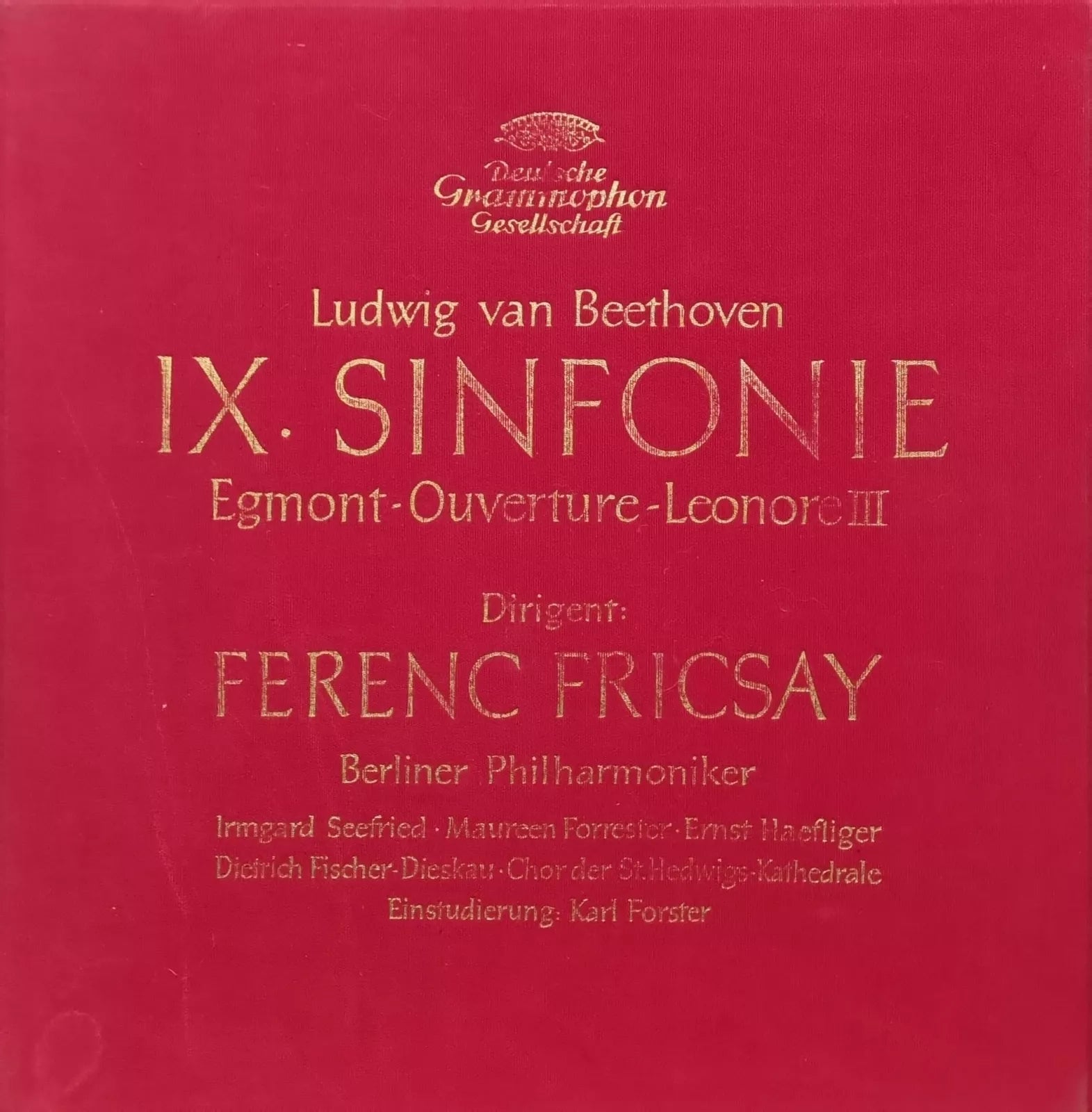 Beethoven Sinfonia N.9 Ouverture Egomont