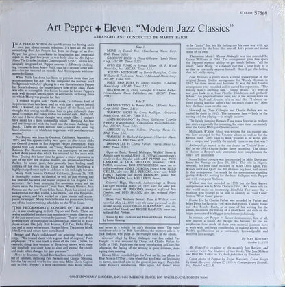 Art Pepper + Eleven
