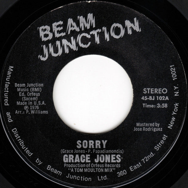 Sorry / That's The Trouble